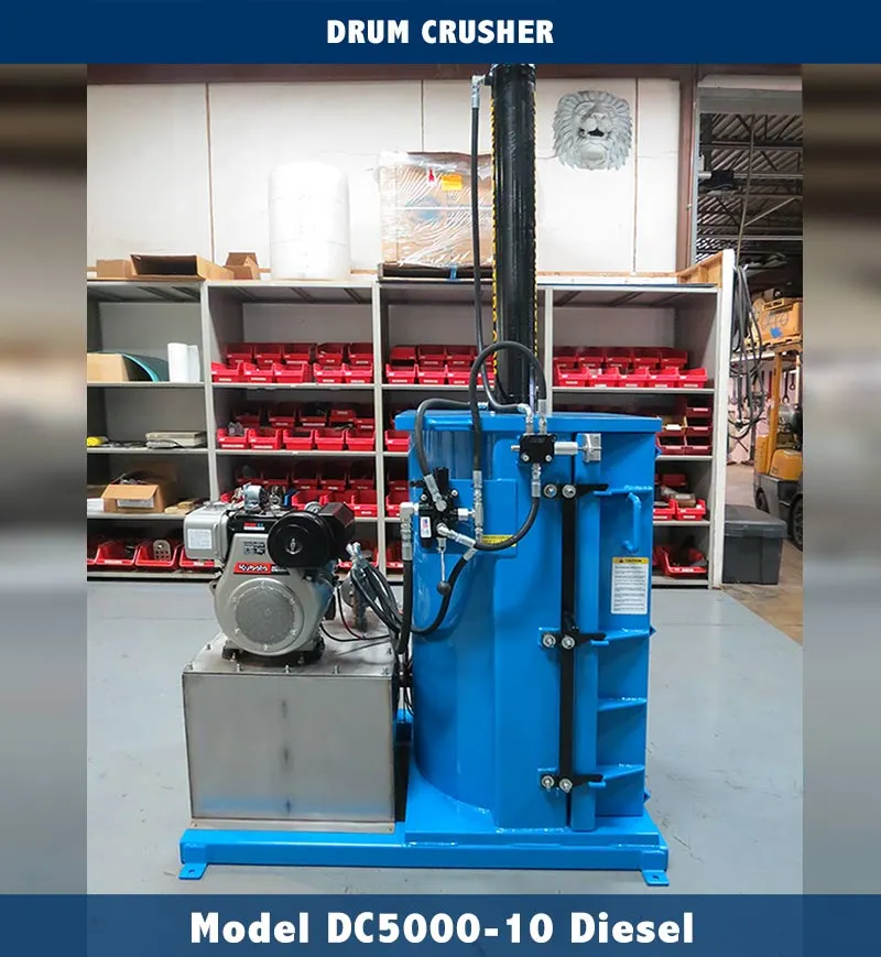 Drum Crusher DC5000-10 Diesel-3
