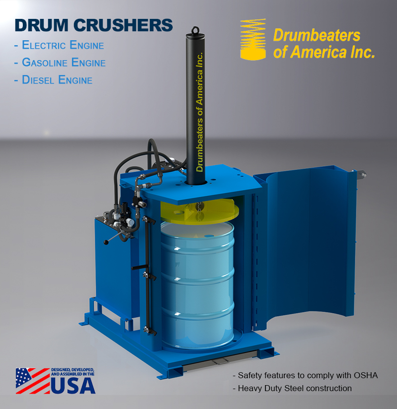 Hydraulic Drum Crusher DC5000-5